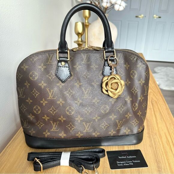 ✅AUTHENTIC✅LOUIS VUITTON ALMA PM - Picture 3 of 15